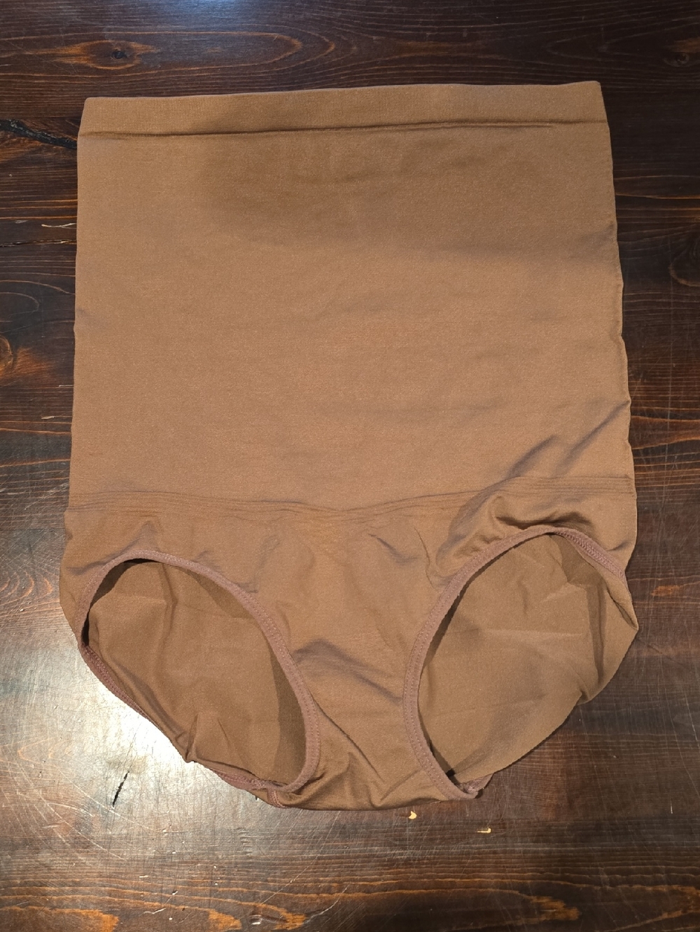 Skinnygirl Smoothers & Shapers High Waisted Shaping Brief Tan Nude Size XL